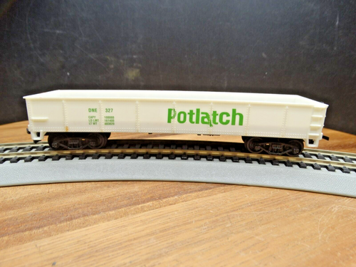 Life-Like HO Scale 40' Potlatch DNE 327 Weighted Gondola