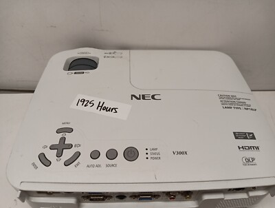 NEC NP-V300X DLP Projector 1925 Hours. Powers On. | eBay