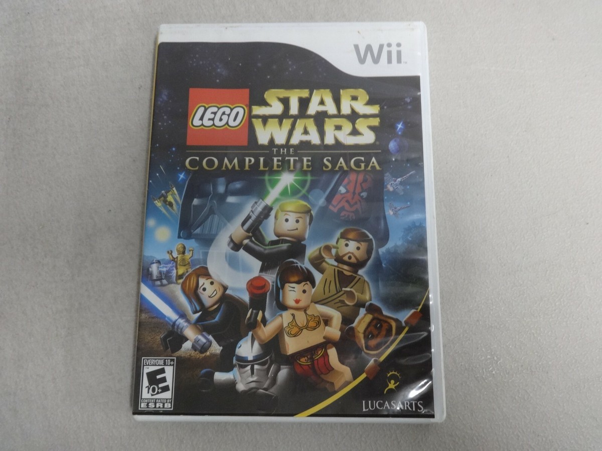 Lego Star Wars The Complete Saga Nintendo Wii Game Complete Free