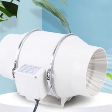 6" Inline Duct Fan 540m³/h Ventilation Exhaust Blower Fans Quiet for Ducting 75W