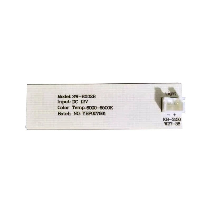 Refrigerator LED Bar Fridge LED Light Strip DC 12V for ZBE2350HCA SW-BX02B NEW - Image 3 of 4