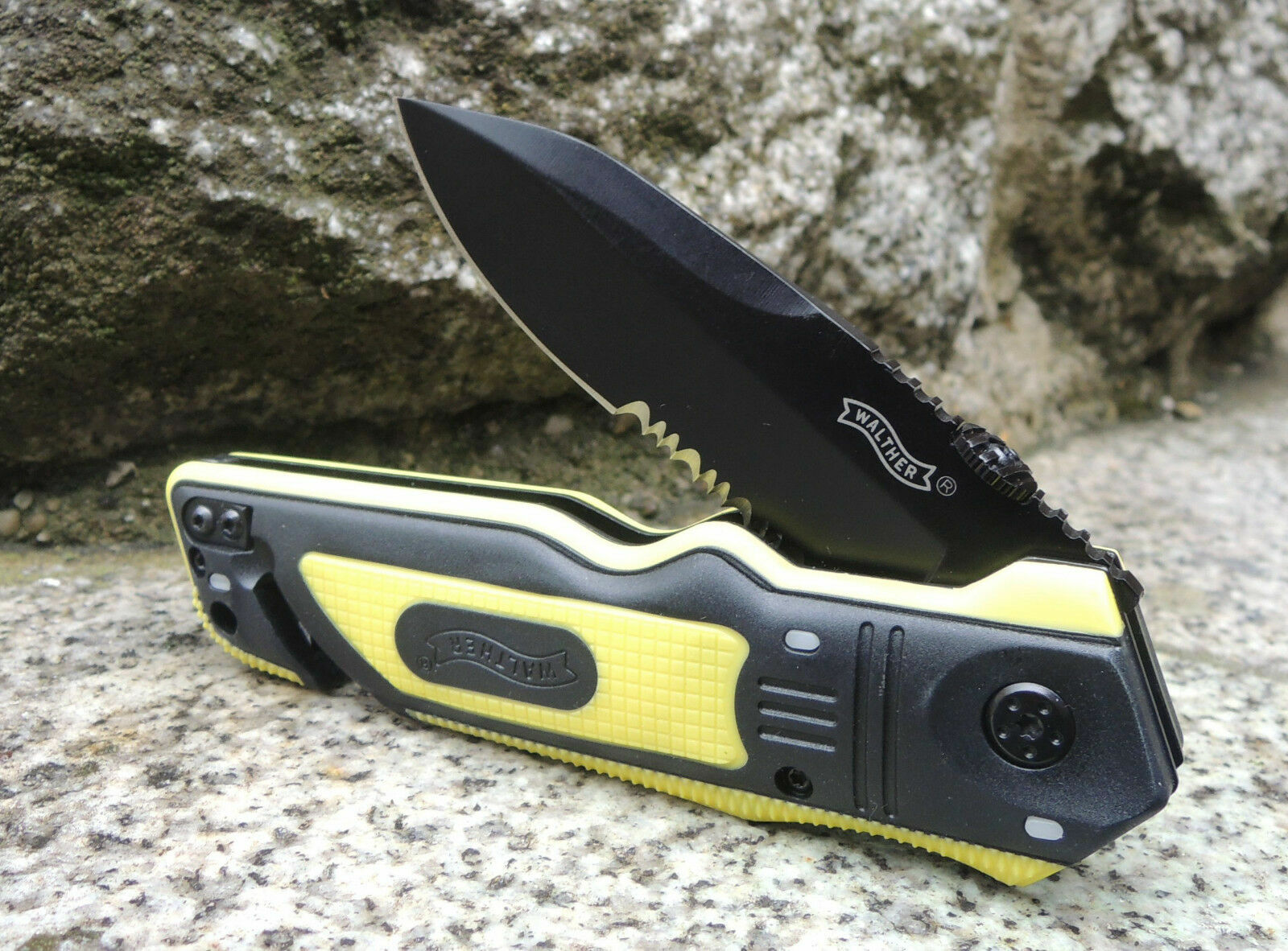 Walther Erk Rescue Messer Rescue Knife Rettungsmesser 2 Varianten 440