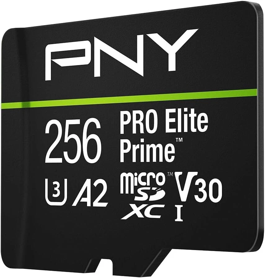 PNY 256GB PRO Elite Prime microSDXC Card - 200/150MB/s 4K UHD A2 (New - Sealed) - Image 2 of 4