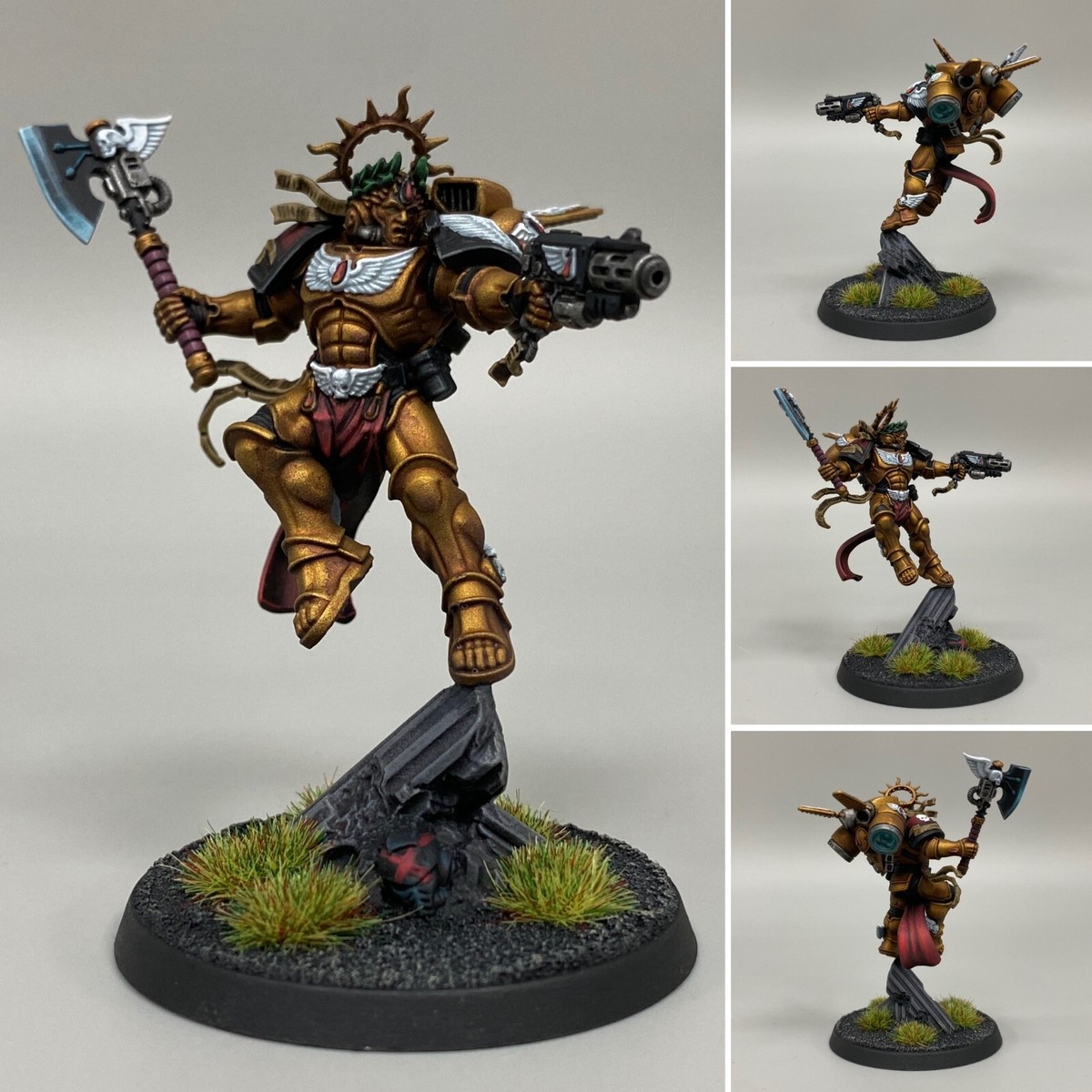 PRIMARIS COMMANDER DANTE BLOOD ANGELS SPACE MARINES WARHAMMER 