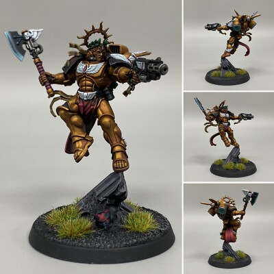 Primaris Commander Dante Blood Angels Space Marines Warhammer 40.000 40K Bemalt