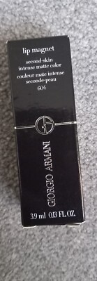 Giorgio Armani Lippenmagnet zweite Haut intensiv matt 604 Nighttime 