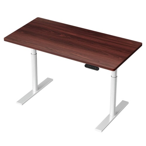 Artiss Standing Desk Motorised Electric Dual Motor 120CM Walnut - Picture 7 of 7