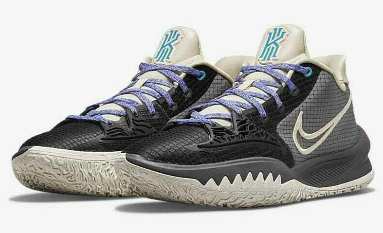 Black and grey kyrie 4 sale