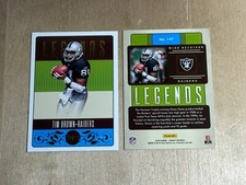(2) 2023 Oakland Raiders LEGEND Tim Brown Panini Legacy LEGENDS CARDS #147