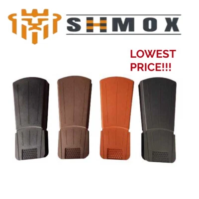 EASY-TRIM Dry Verge End Cap Easy Trim Universal Plastic Tile Cap System Shmox BEST PRICE!