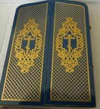 Russian  wood  Triptych Icon  Mother of God  of Kazan / Kazanskaya/#2