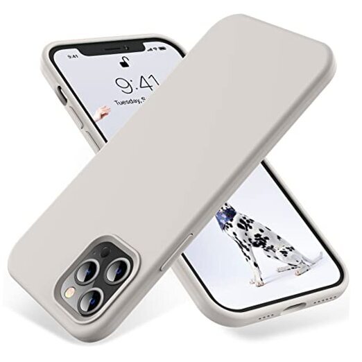Compatible with iPhone 12 Pro Max Case 6.7 inch(2020),[Silky and Soft Stone
