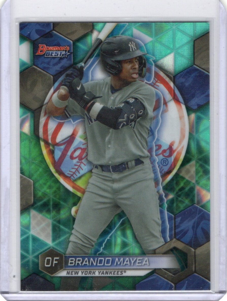 2023 Bowmans Best Brando Mayea Aqua Lava Refractor /199