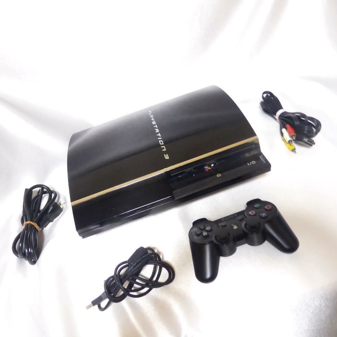 Sony PlayStation 3 Launch Edition 60GB Piano Black Console (CECHA00