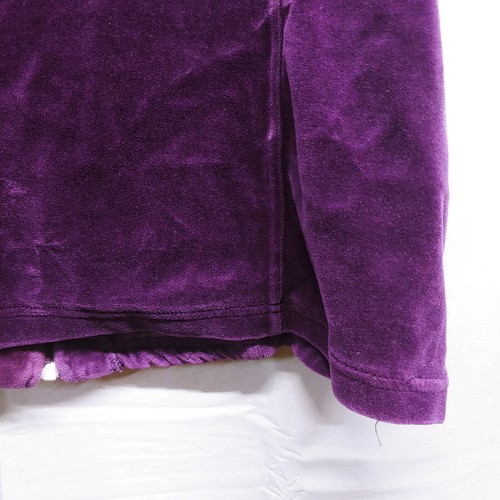 White Stag Womens Size L Large 12/14 Purple Quilted Velour Vest - Picture 11 of 16