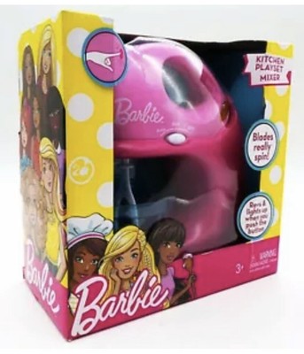 barbie kitchen playset mixer