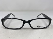 Modern Optical TOMORROW BLACK 55-17-145 Plastic Full Rim Eyeglasses Frame -I34