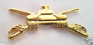 ARMORED INSIGNIA Military Veteran US ARMY ARMOR Large Hat Pin 14141 HO
