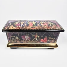 Ardleigh Elliott & Sons Nutcracker Porcelain Music Box 1991 Russian Ballet