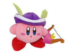 Sniper Kirby 5 Inch Plush Official San-ei Little Buddy 1629