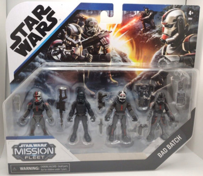 Star Wars Mission Fleet Bad Batch by Hasbro Action Figure Set New