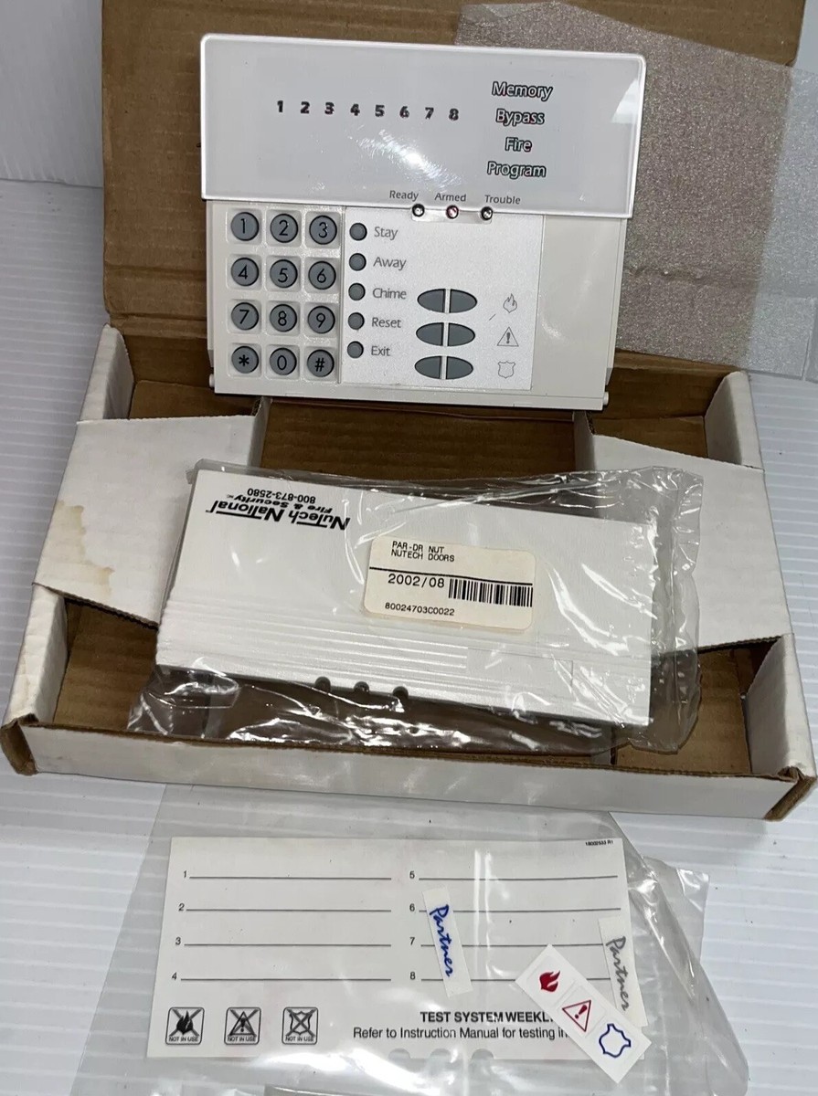 Nutech Partner P832-08Z DSC PowerSeries 8 Zone Input System Alarm