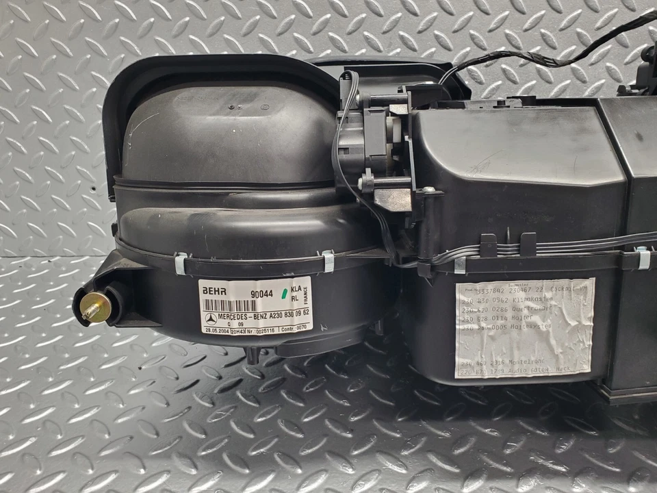 ⚙47943⚙ Mercedes-Benz R230 350SL Caja Calefactora Soplador Carcasa Behr A2308300962 Foto 2 de 4