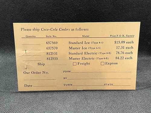 BUSINESS REPLY FIRST CLASS POSTAL CARD WESTINGHOUSE ELECTRIC & MANUFACTURING CO