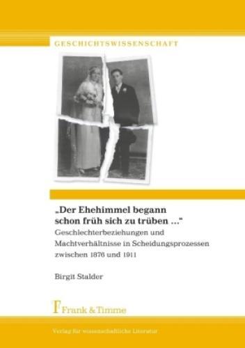 Thumbnail - 'der Ehehimmel Begann Schon Früh Sich Zu Trüben ...'