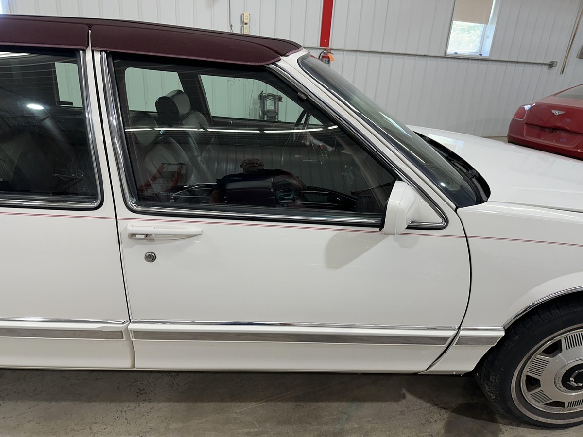 1991-1993 Cadillac Deville Passenger Right Front Door White/Dark