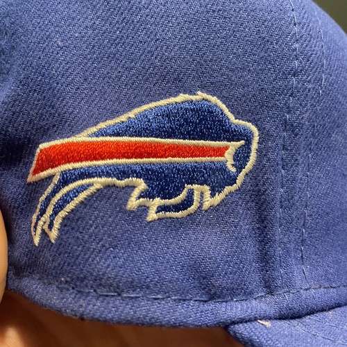 Buffalo Bills New ERA NFL Blue Hat NY State Bison 59Fifty Fitted 7 1/4" GO BILLS - Picture 11 of 12