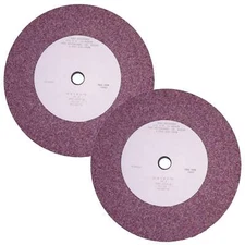 2PK RBG 1208 Lawn Mower Blade Grinding Wheel 567911 36 Grit 8" Sharpening Stone