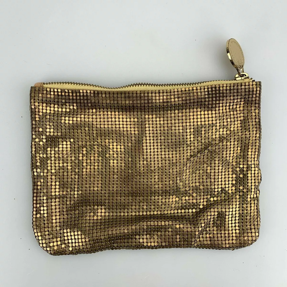 Designers Remix by Charlotte Eskildsen Gold Metal Mesh Zip Up