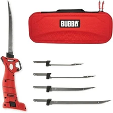 Bubba 4 Blade Lithium-Ion Cordless Electric Fillet Knife  Non-Slip Grip Handle