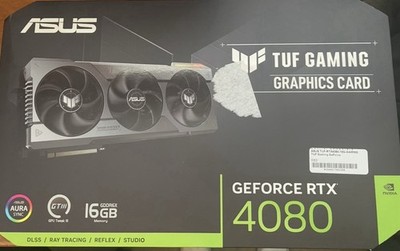 ASUS TUF Gaming GeForce RTX 4080 16GB GDDR6X Graphics Card