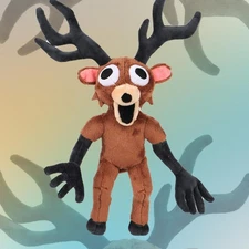 Hot 38cm 99 Nights Cartoon in the Forest Deer Plush Toys Cotton Stuffed Doll