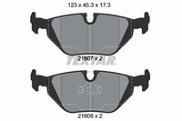 Textar Bremsbelagsatz, Scheibenbremse 2160702 FüR BMW Wiesmann