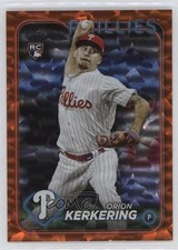 2024 Topps Series 2 Orange Foil 162/299 Orion Kerkering #520 0my5
