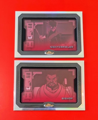  2025 Topps Finest Marvel X-Men '97 Sentinels' Scans (2) ''Bishop/ Nightcrawler''