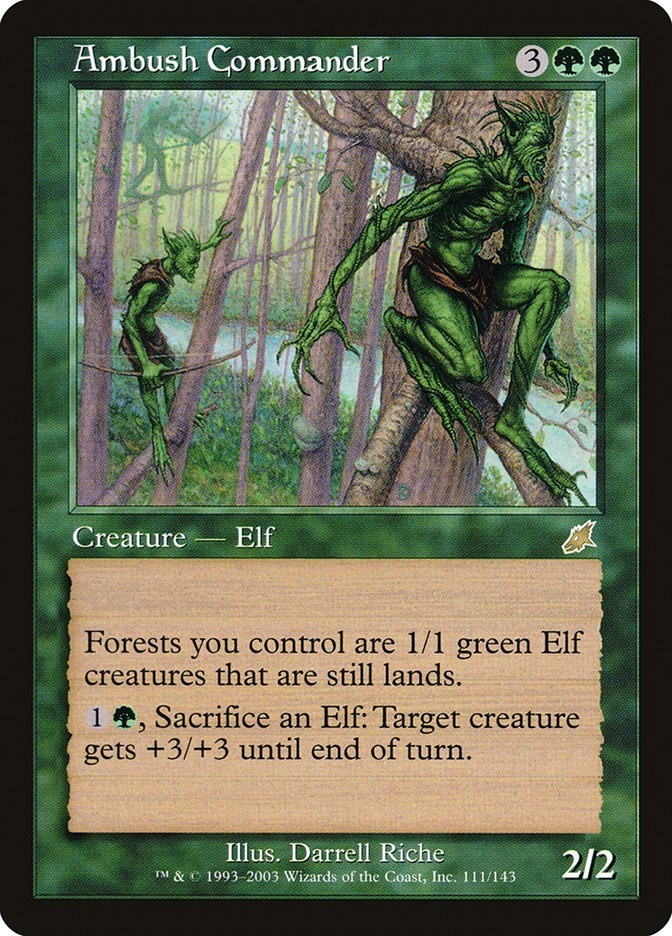 Ambush Commander #111 *Normal* Scourge - LP MTG