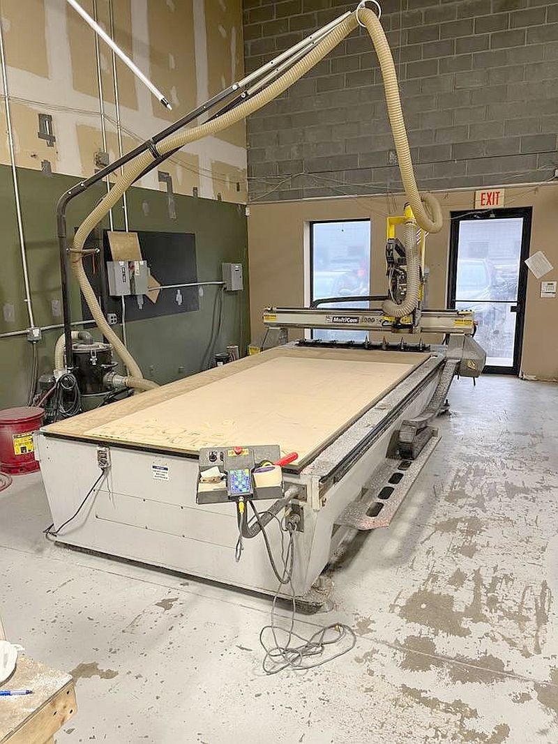 Multicam Router Enclosure Multicam 3000 Series 3-204-R-PF 5' x 10' CNC Router, 2016 | eBay