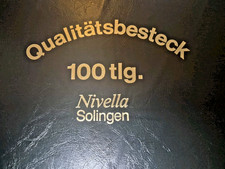 100 teiliger Besteckkasten , Nivella Solingen