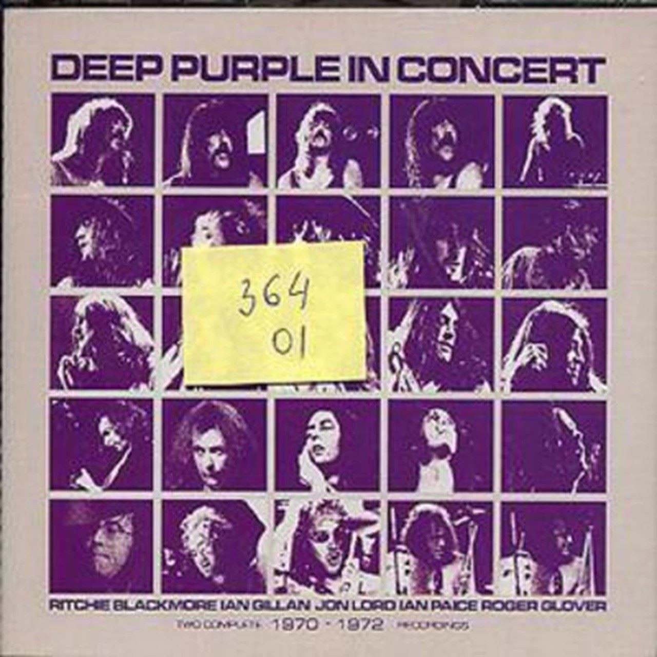 Deep Purple in Concert: 2 Complete 1970-1972 Recordings (EMI Music UK) 2CD Album