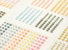 Stampin Up NEW EMBELLISHMENTS GEMS DOTS JEWELS SEQUINS STARS ENAMEL choose One