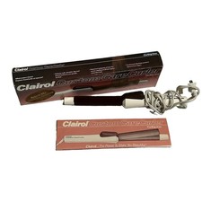Vintage Clairol Custom Care Curler Curling Iron In Box W/ Instructions Tested