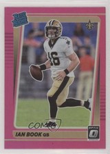 2021 Panini Donruss Optic Rated Rookie Pink Prizm Ian Book #227 nh3