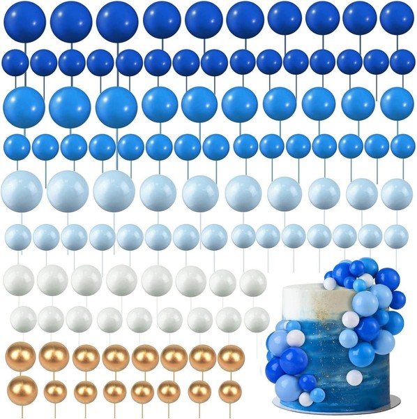 108 StüCk Tortendeko Kugeln Cake Topper, Torten Deko-image