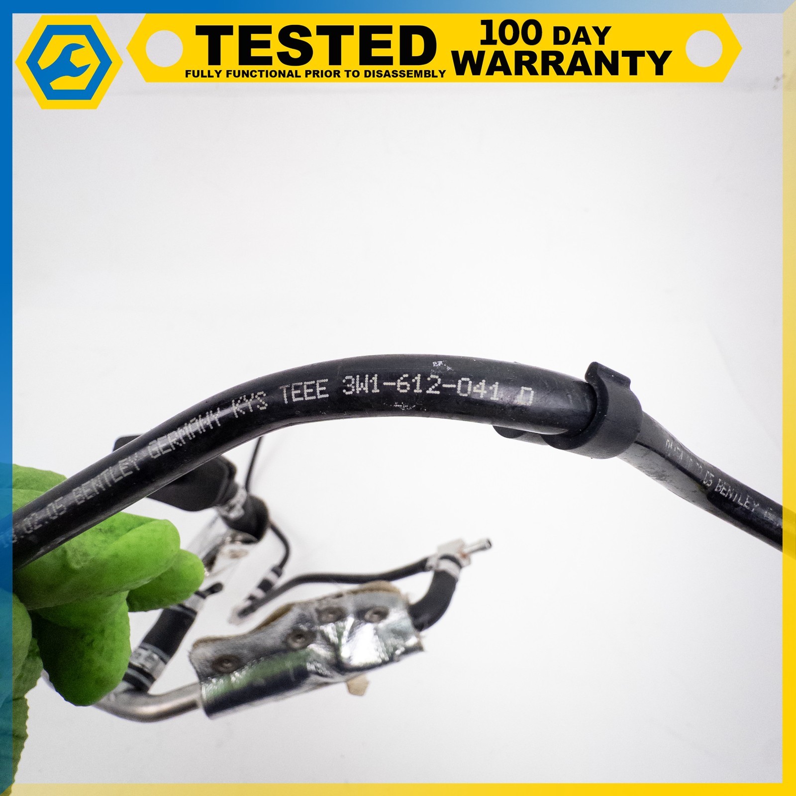 05-06 BENTLEY CONTINENTAL GT BRAKE MASTER CYLINDER POWER BOOSTER LINE SET OEM