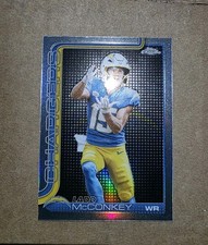 Ladd McConkey Lightboard SSP 2025 Topps Chrome Football #156 Chargers