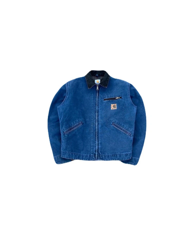 Chaqueta Detroit Lavada J97 De Colección🧥, AZUL DENIM, Muchas Tallas Disponibles DM📥 Foto 3 de 4